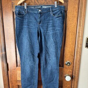 DKNY Jeans SOHO Skinny Medium Rinse 5-Pocket Denim Jeans Size  16W